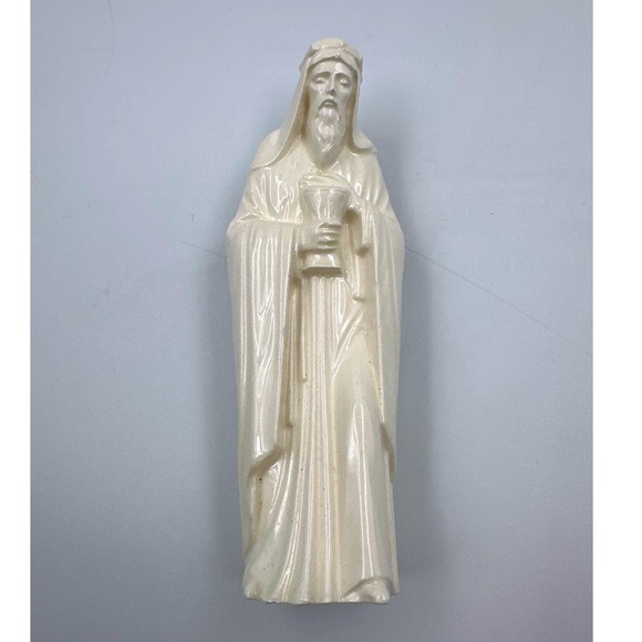 Vintage White Porcelain Nativity 3 Wise Men Religious Figurines 1970's - Picture 4 of 5